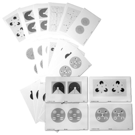  Lot de 5 jeux de 18 Stéréogrammes différents 