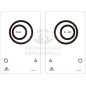 Cercles excentriques pour vision de loin Cercles excentriques pour vision de loin