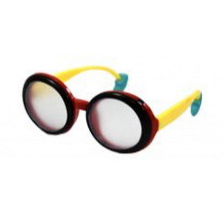 Lunettes d'occlusion rabattables givrées