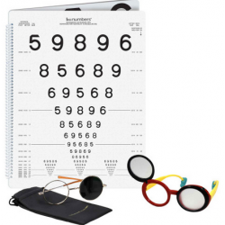 LEA NUMBERS – Low Vision book, Set