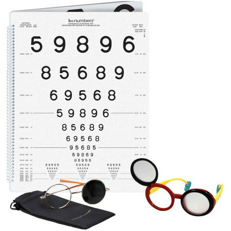 LEA NUMBERS – Low Vision book, Set