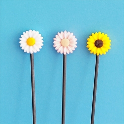 Lot de 3 Points de fixation petite fleur