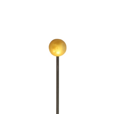 Un Point de fixation boule 20mm dorée ou argent